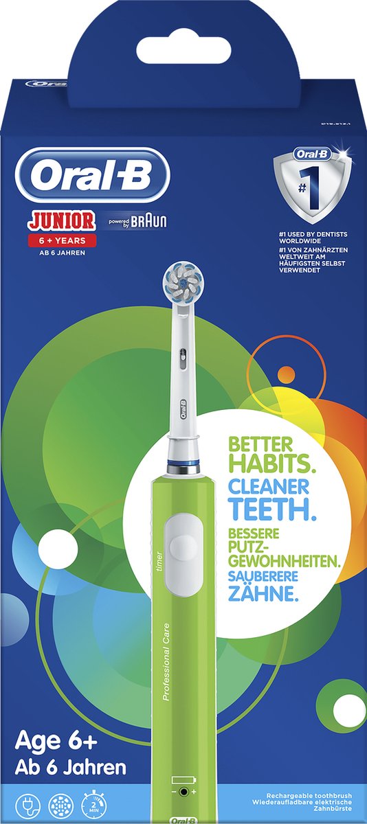 Oral-B Junior Elektrische Tandenborstel Groen
