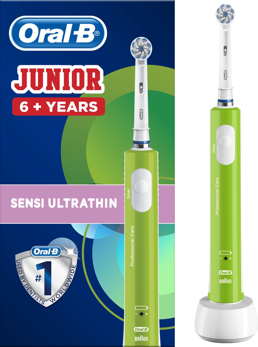 Oral-B Junior Elektrische Tandenborstel Groen