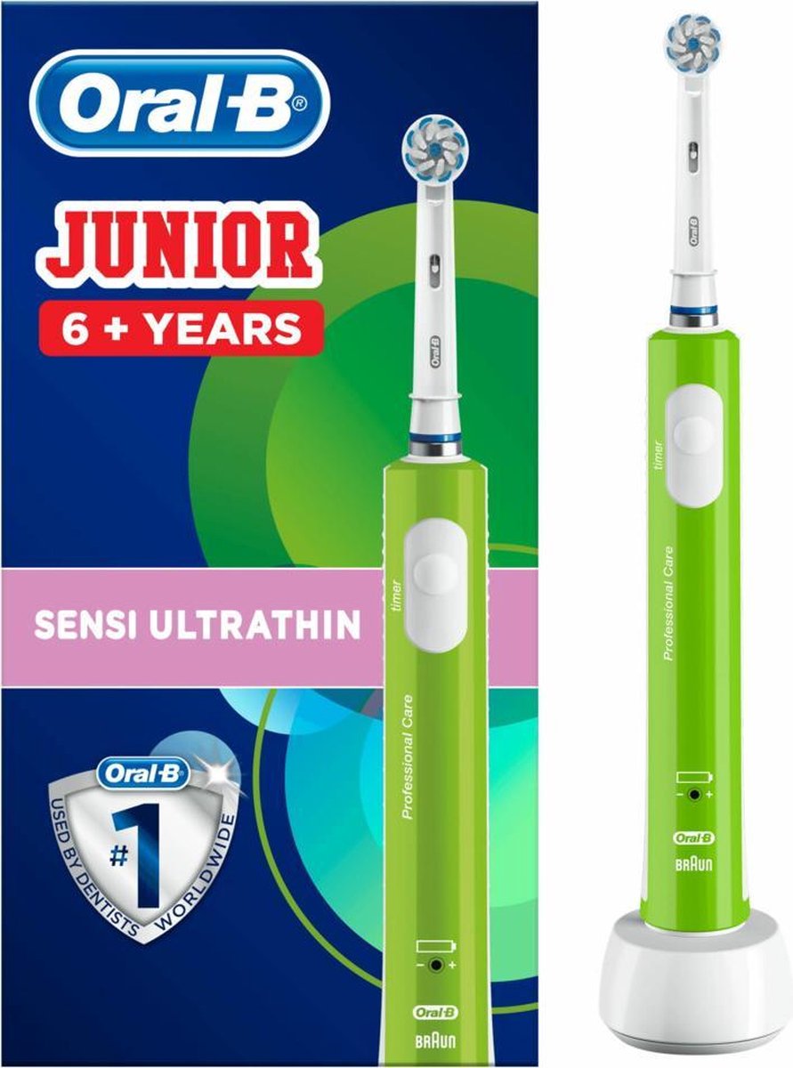 Oral-B Junior Elektrische Tandenborstel Groen