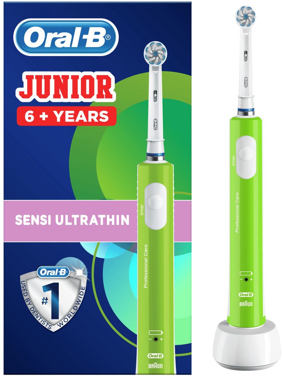 Oral-B Junior Elektrische Tandenborstel Groen