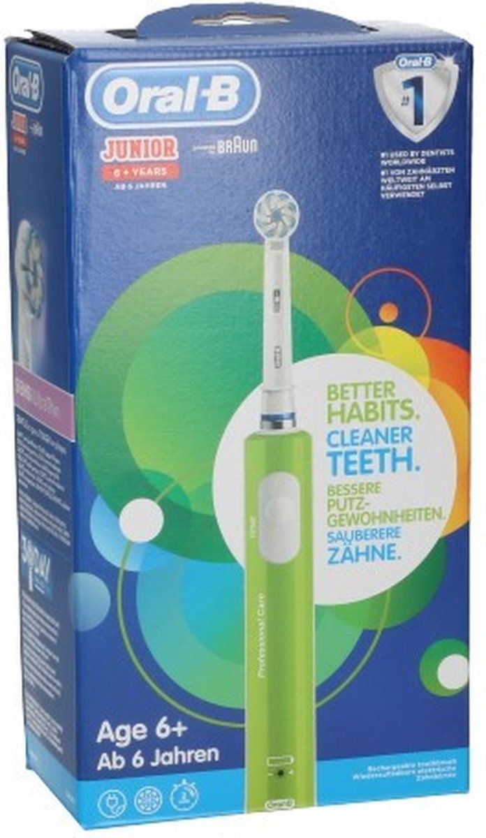 Oral-B Junior Elektrische Tandenborstel Groen