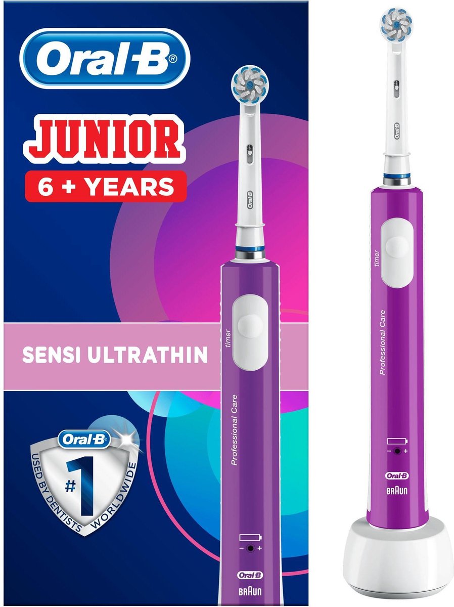 Oral-B Junior Elektrische Tandenborstel Paars