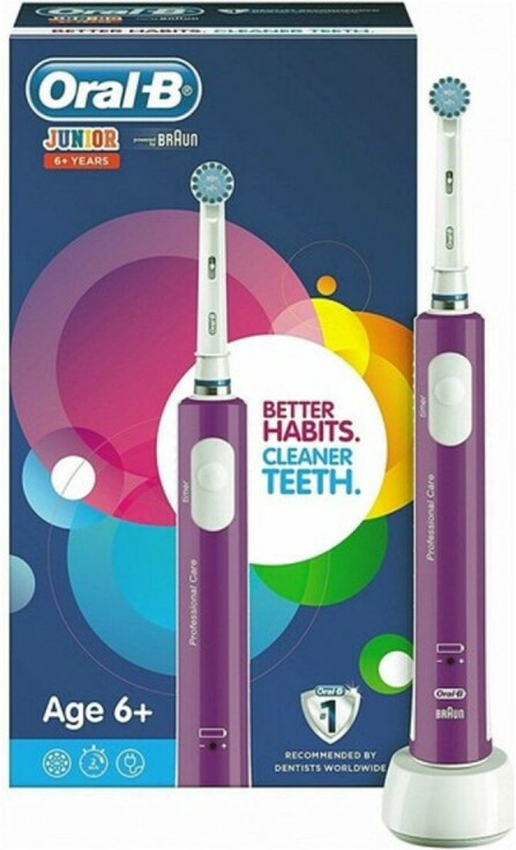 Oral-B Junior Elektrische Tandenborstel Paars