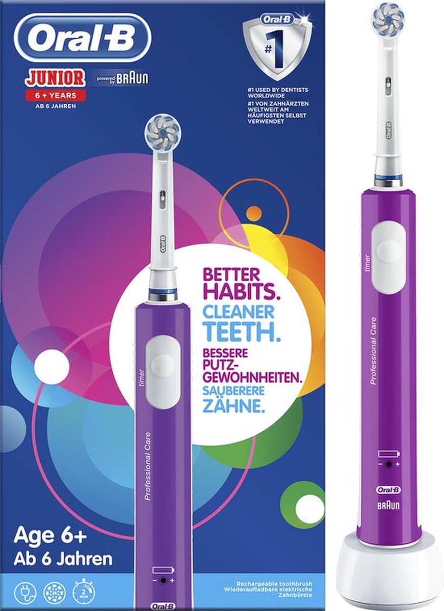 Oral-B Junior Elektrische Tandenborstel Paars