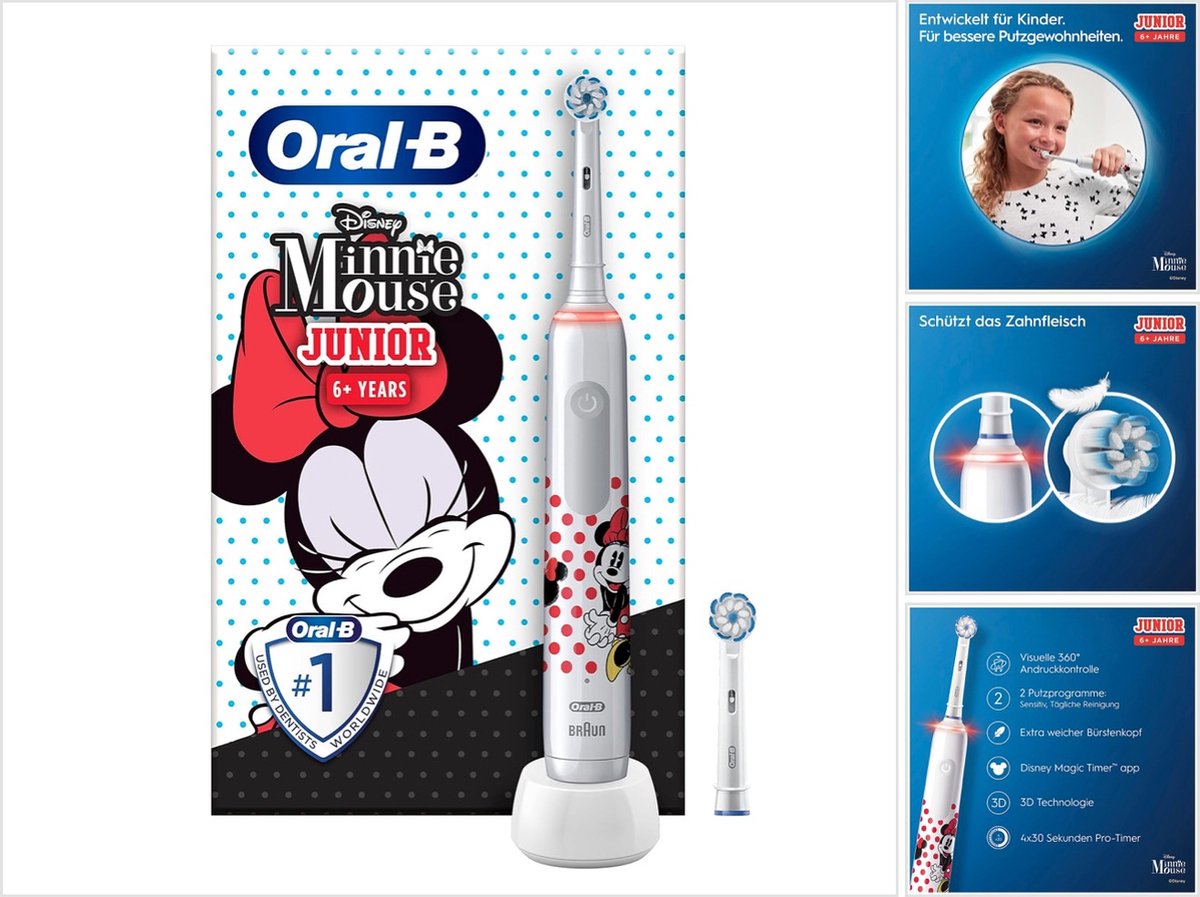 Oral-B Junior Minnie Elektrische Tandenborstel