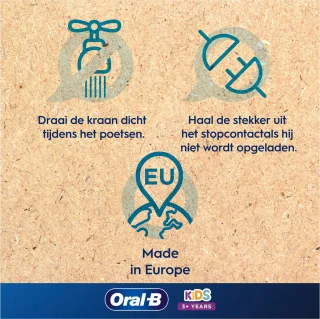 Oral-B Kids Elektrische Tandenborstel Frozen Braun