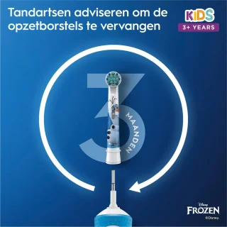 Oral-B Kids Elektrische Tandenborstel Frozen Braun