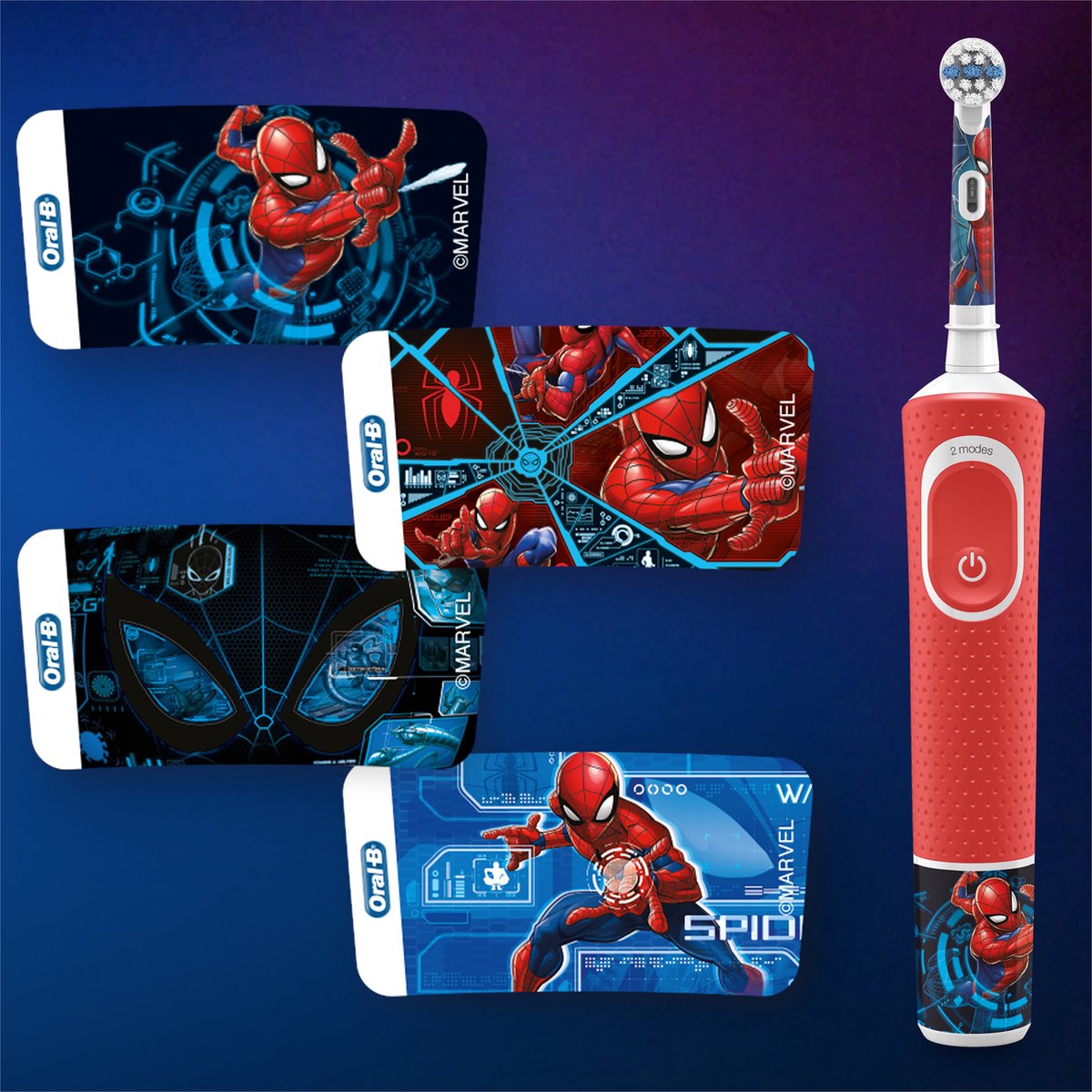 Wat vinden we goed aan de Oral-B Kids Spider-Man elektrische tandenborstel