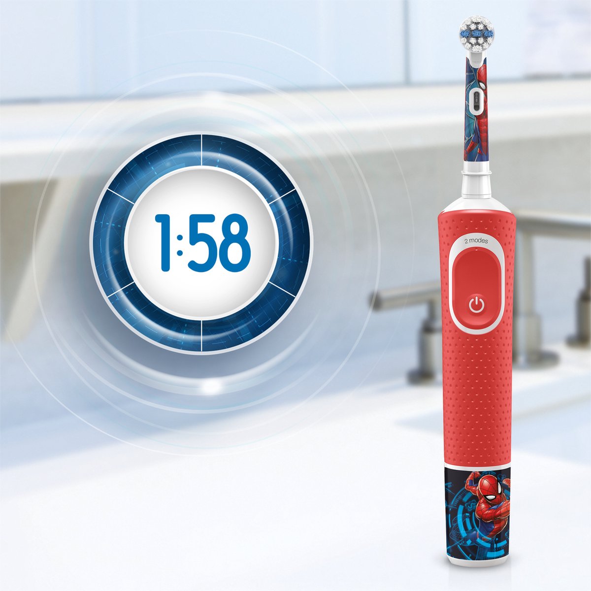 Oral-B Kids Spider-Man elektrische tandenborstel