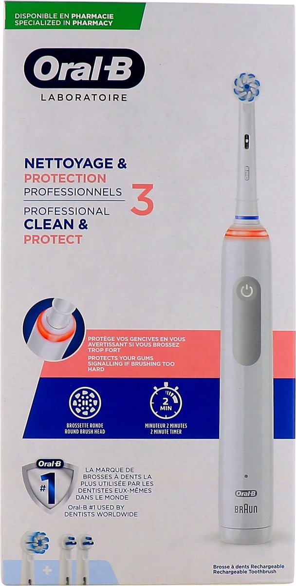 De Oral-B Laboratoire 3 Elektrische Tandenborstel in één oogopslag