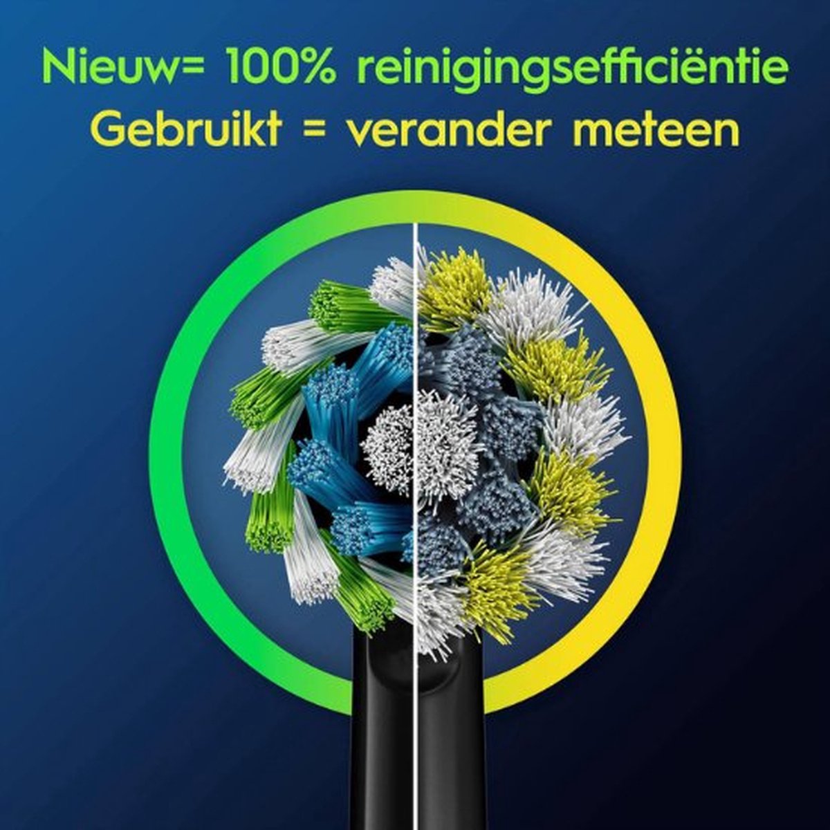 Oral-B Pro 1 Cross Action Elektrische Tandenborstel Zwart
