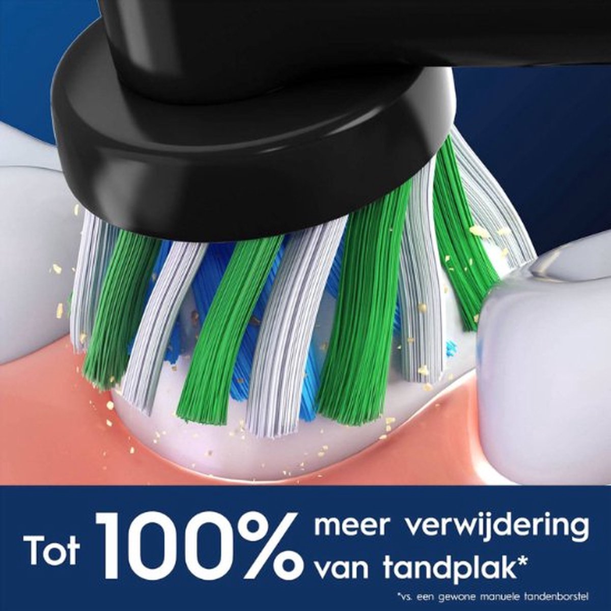 Oral-B Pro 1 Cross Action Elektrische Tandenborstel Zwart