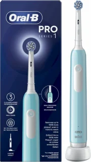 Oral-B Pro 1 Sensitive Clean elektrische tandenborstel blauw