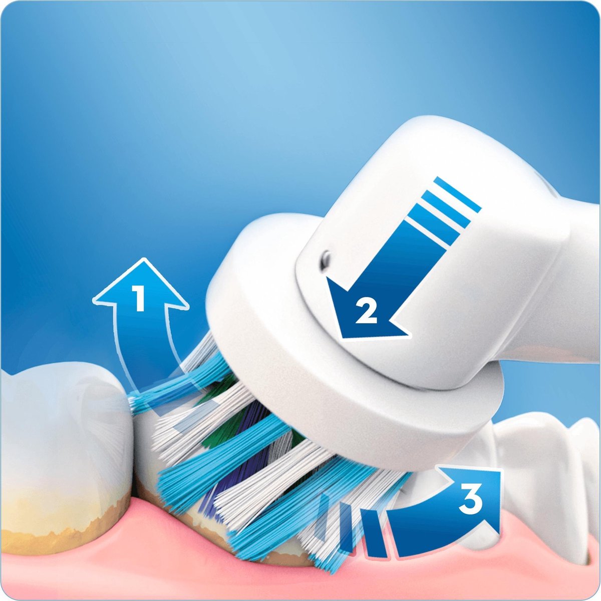 Oral-B Pro 2 2000S Ultrathin elektrische tandenborstel zwart