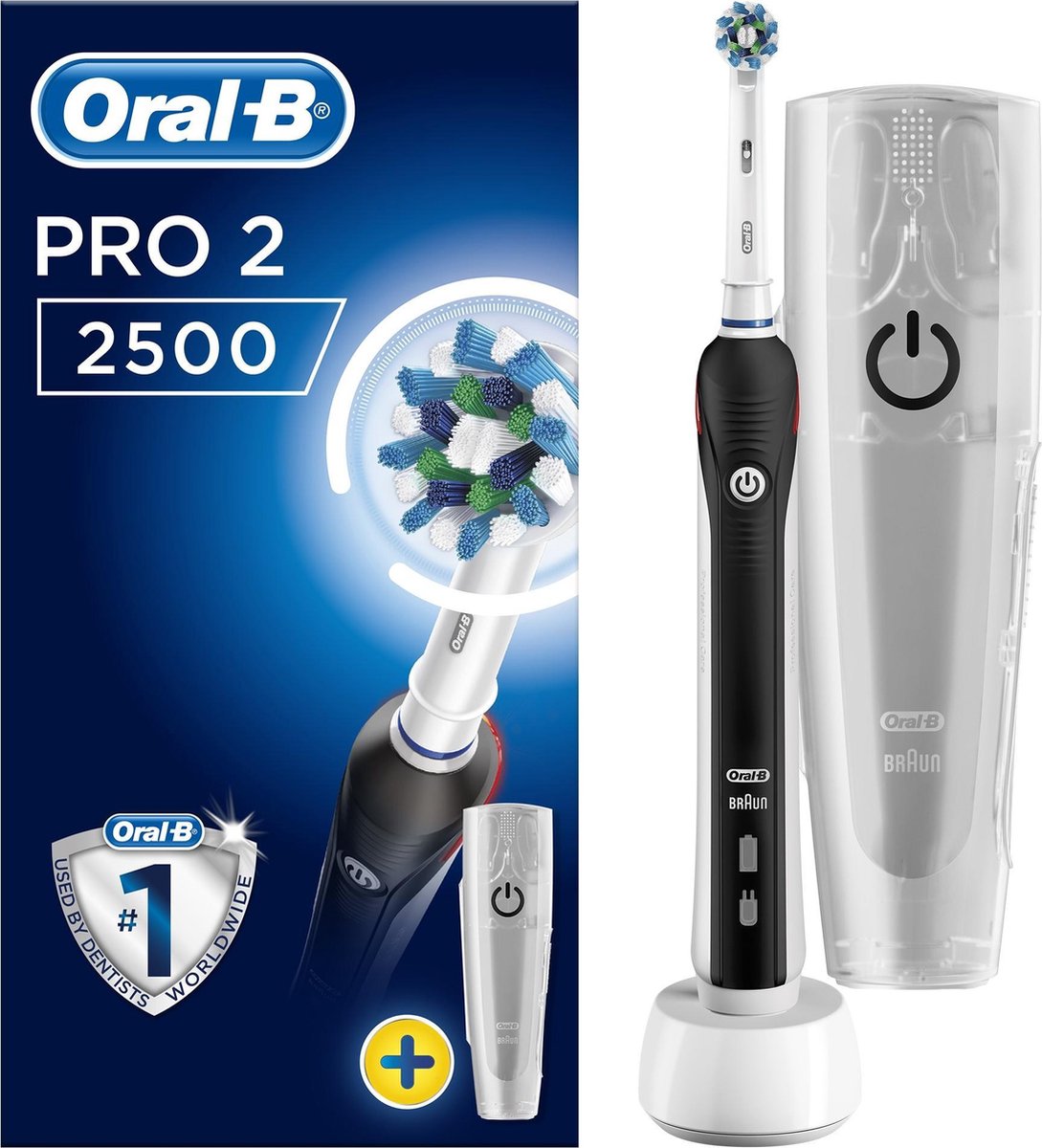 Oral-B Pro 2 2500 Elektrische Tandenborstel Zwart