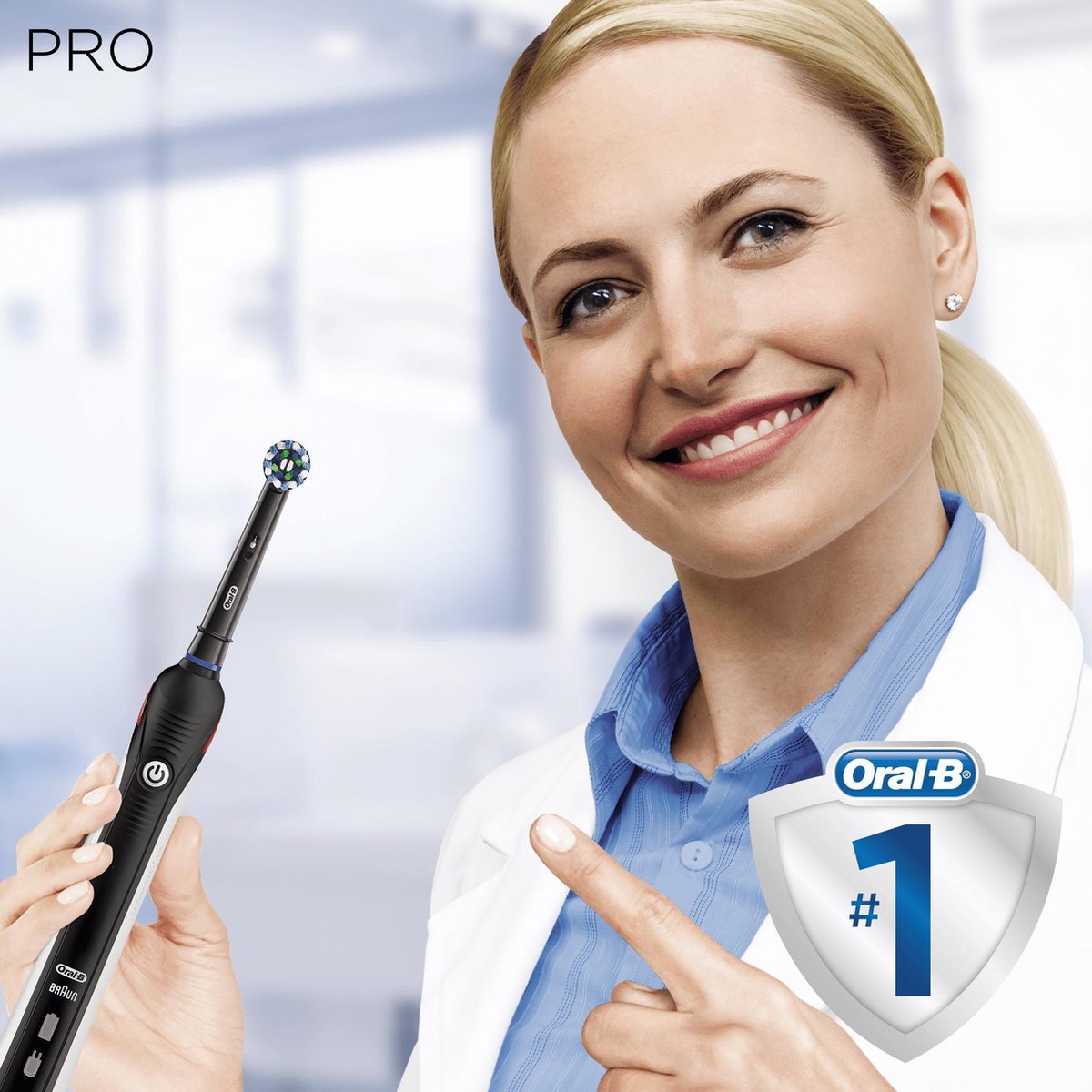 Oral-B Pro 2 2500 Elektrische Tandenborstel Zwart