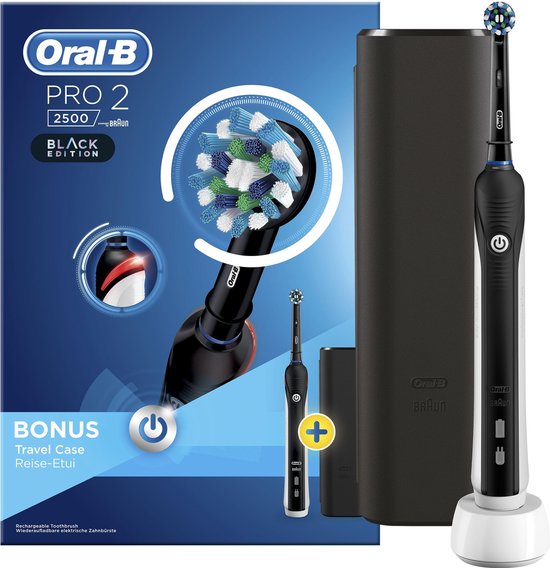 Oral-B Pro 2 2500: Betrouwbare reiniging voor gezonder tandvlees en wittere tanden