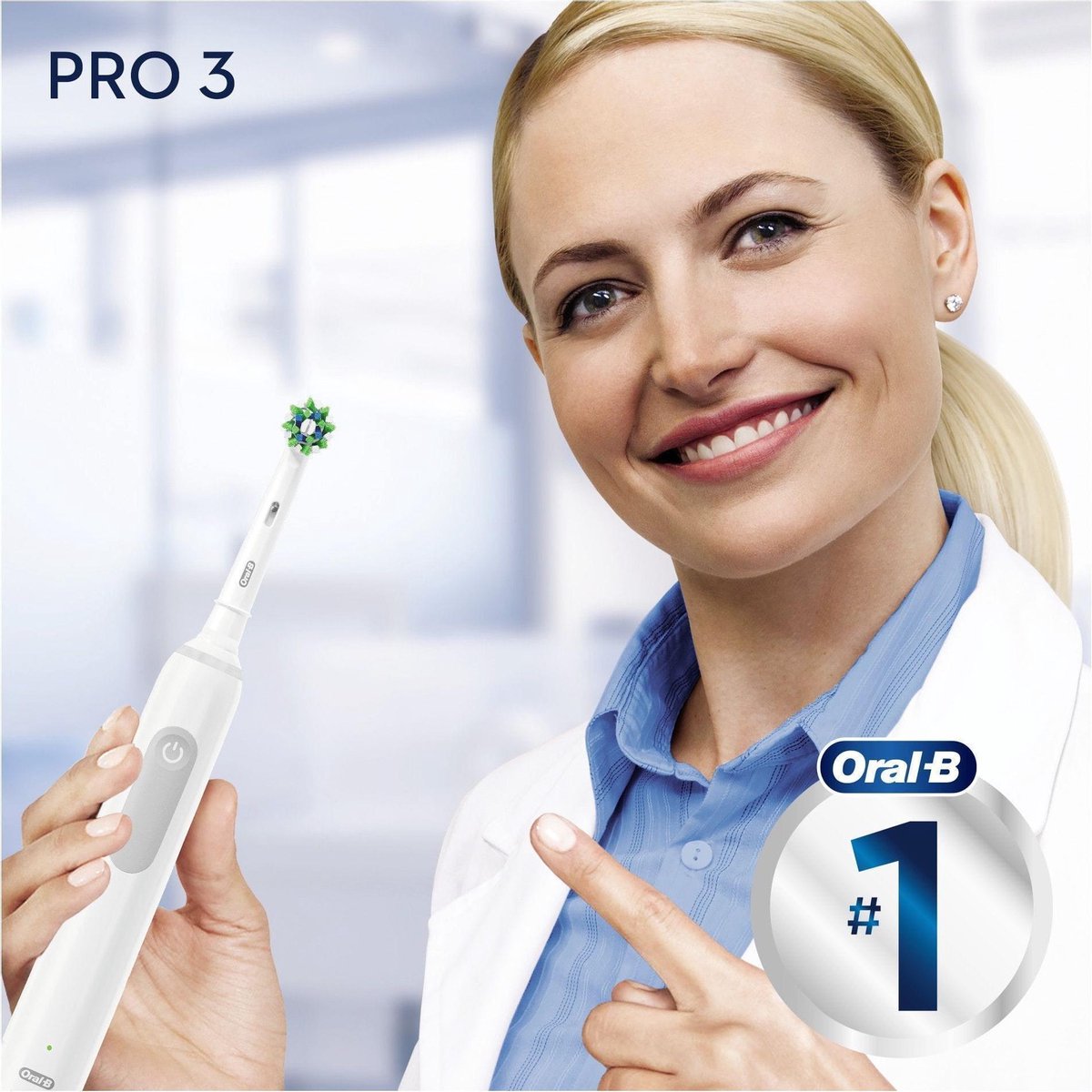 Oral-B Pro 3 3000 Elektrische Tandenborstel Wit