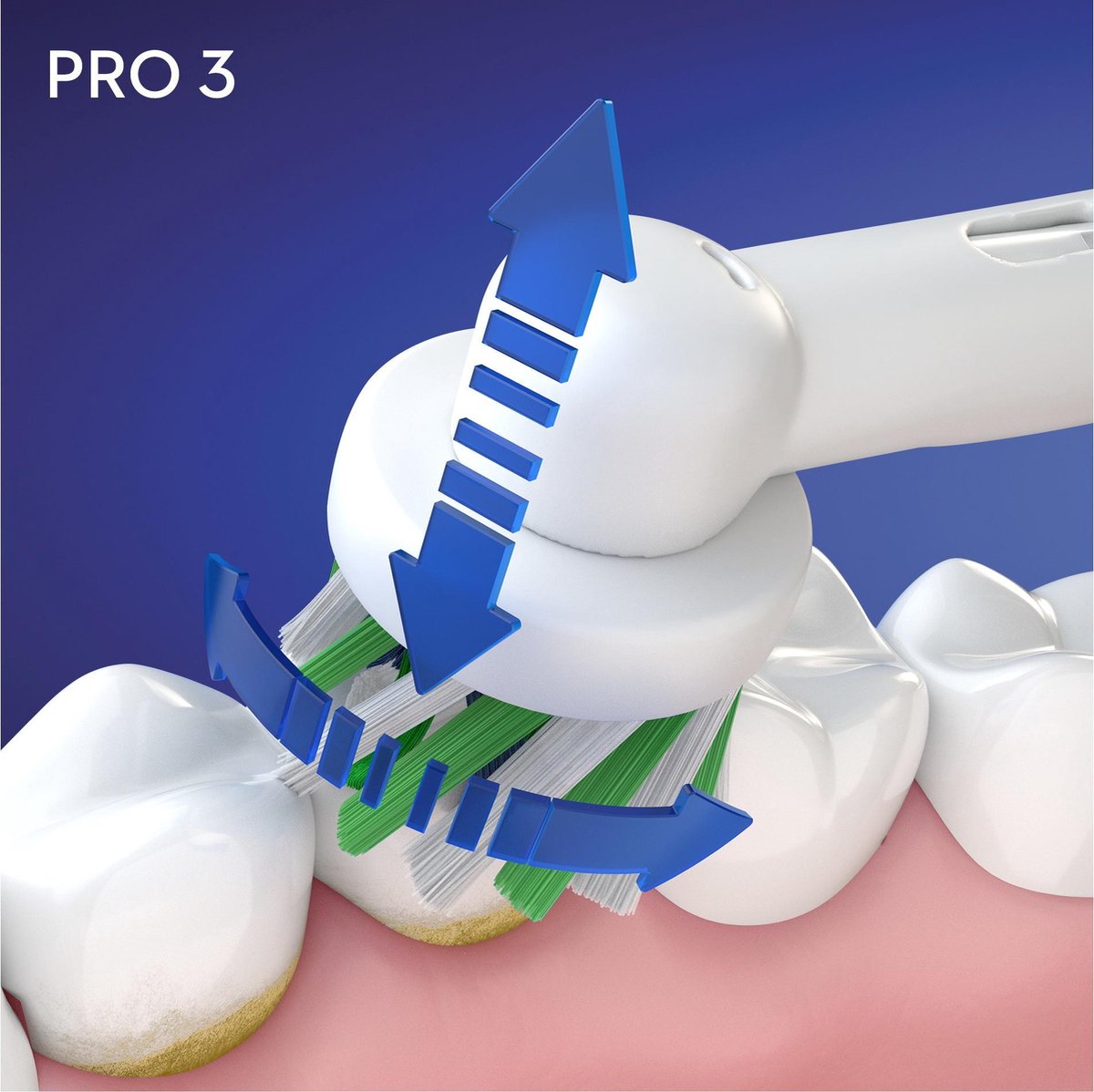 Oral-B Pro 3 3000 Elektrische Tandenborstel Wit