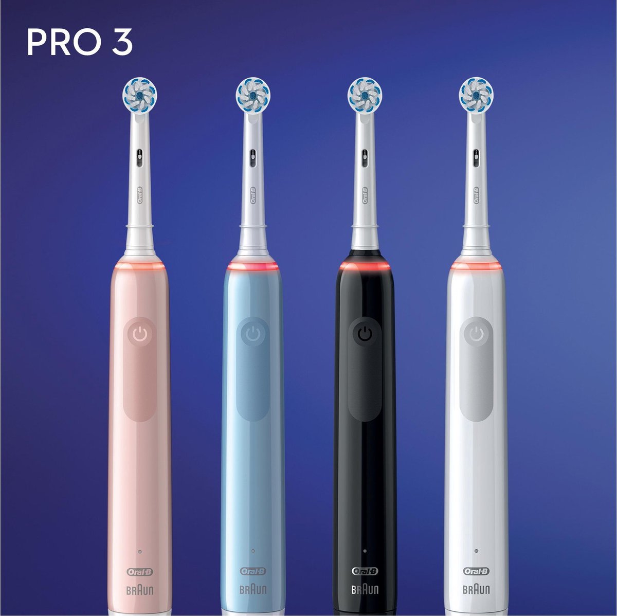 Oral-B Pro 3 3000 Elektrische Tandenborstel Wit