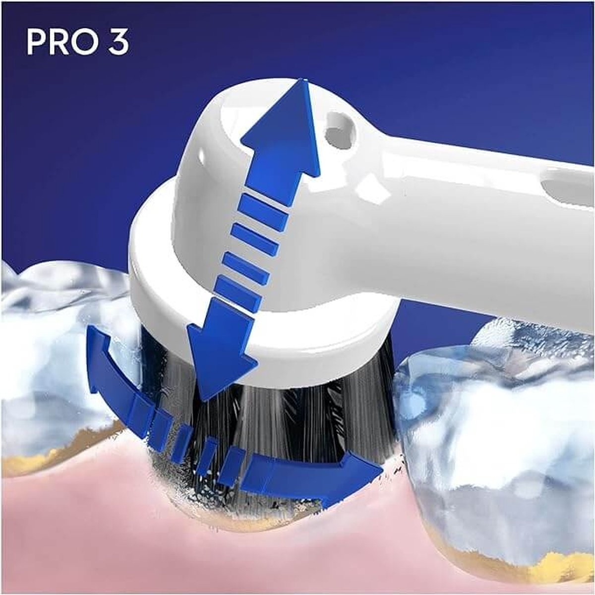 Oral-B Pro 3 3000 Zwarte Elektrische Tandenborstel Braun