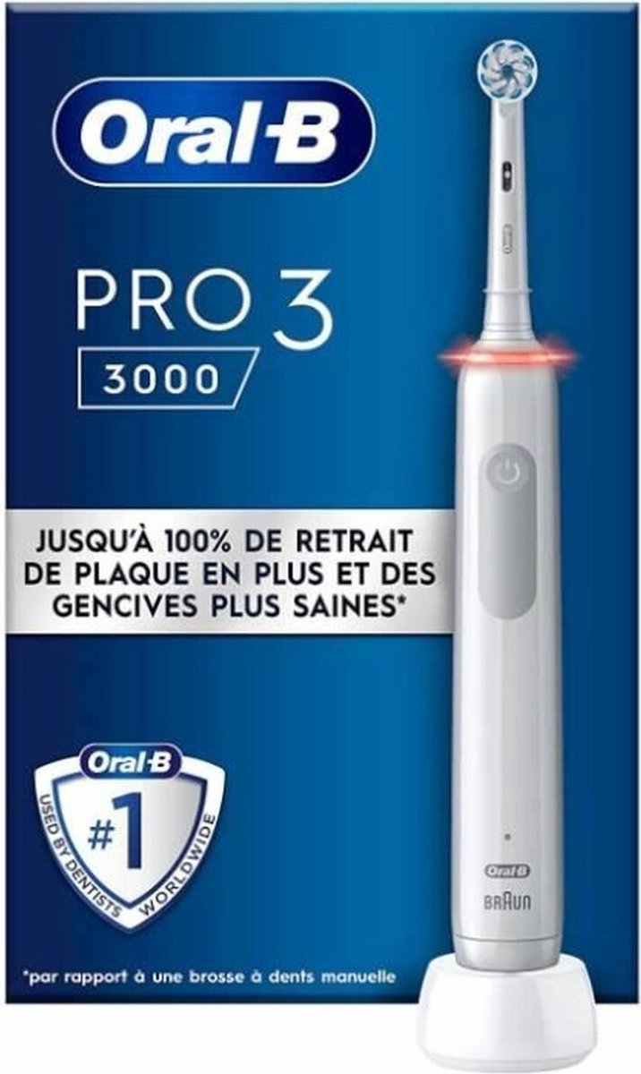 Oral-B Pro 3 3300 Elektrische tandenborstel Wit
