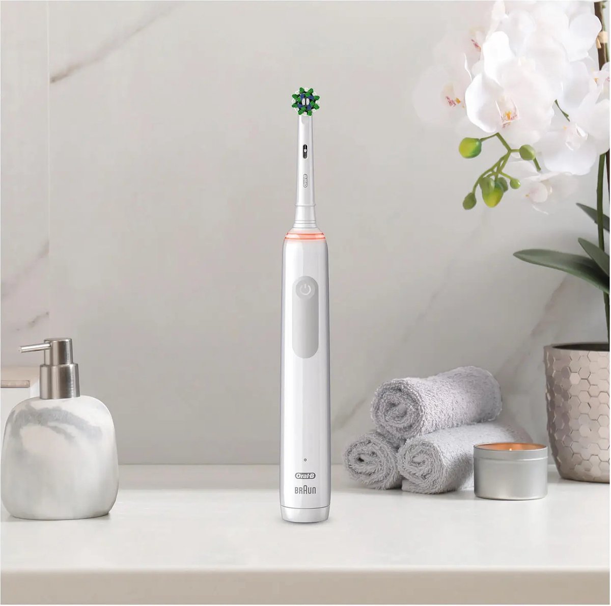 Oral-B Pro 3 3300 Elektrische tandenborstel Wit