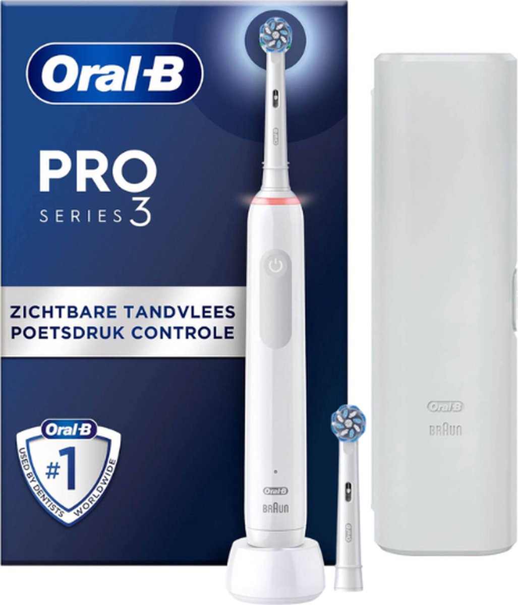 Oral-B Pro 3 3500 Elektrische Tandenborstel Wit