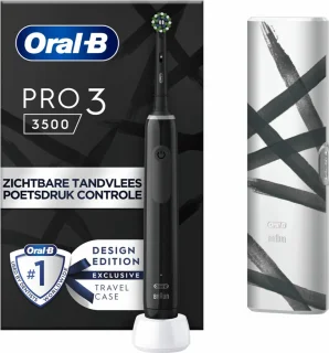 Oral-B Pro 3 3500 Elektrische Tandenborstel Zwart