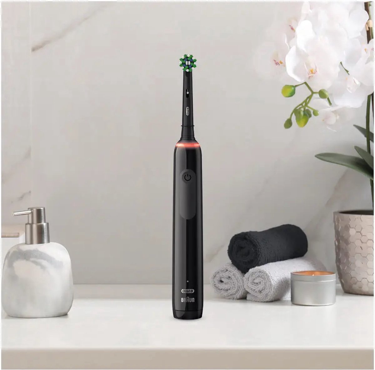 Oral-B Pro 3 3500 Roterende Tandenborstel Zwart Gift Edition