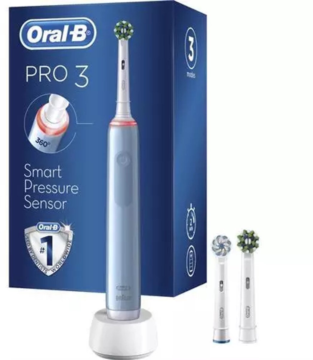 Oral-B Pro 3 3770 Elektrische Tandenborstel Blauw