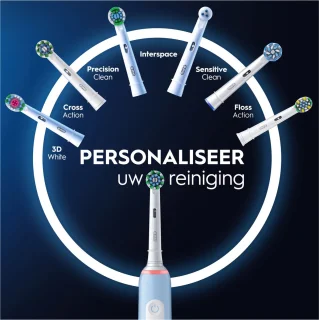 Oral-B Pro 3 3770 Elektrische Tandenborstel Blauw