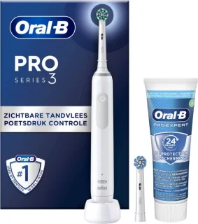 Oral-B PRO 3 3800 White Pro-Expert Edition elektrische tandenborstel