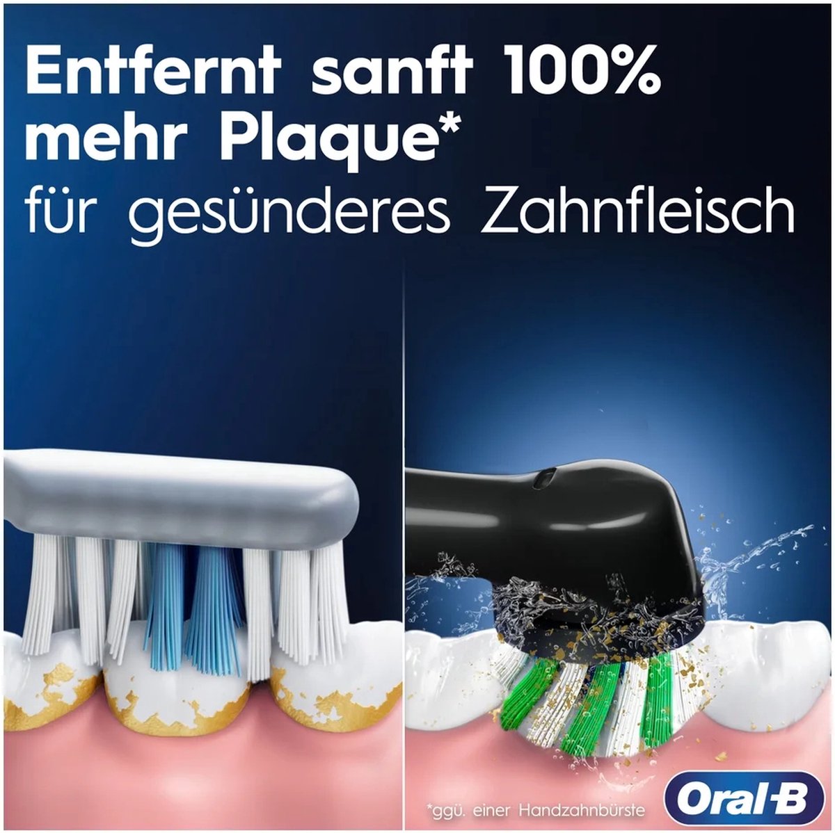 Oral-B Pro 3 3900 Duo Elektrische Tandenborstel Zwart Wit