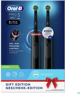 Oral-B Pro 3 3900 Elektrische Tandenborstel Duo