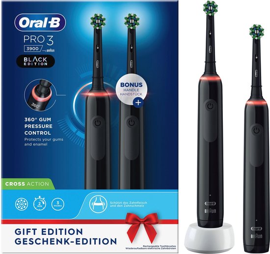 Oral-B Pro 3 3900 Elektrische Tandenborstel Duo review