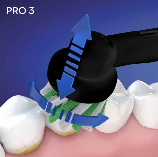 Oral-B Pro 3 3900 Elektrische Tandenborstel Zwart/Roze