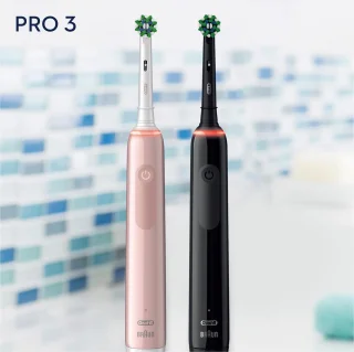 Oral-B Pro 3 3900 Elektrische Tandenborstel Zwart/Roze