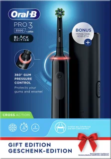 Oral-B Pro 3500 elektrische tandenborstel zwart