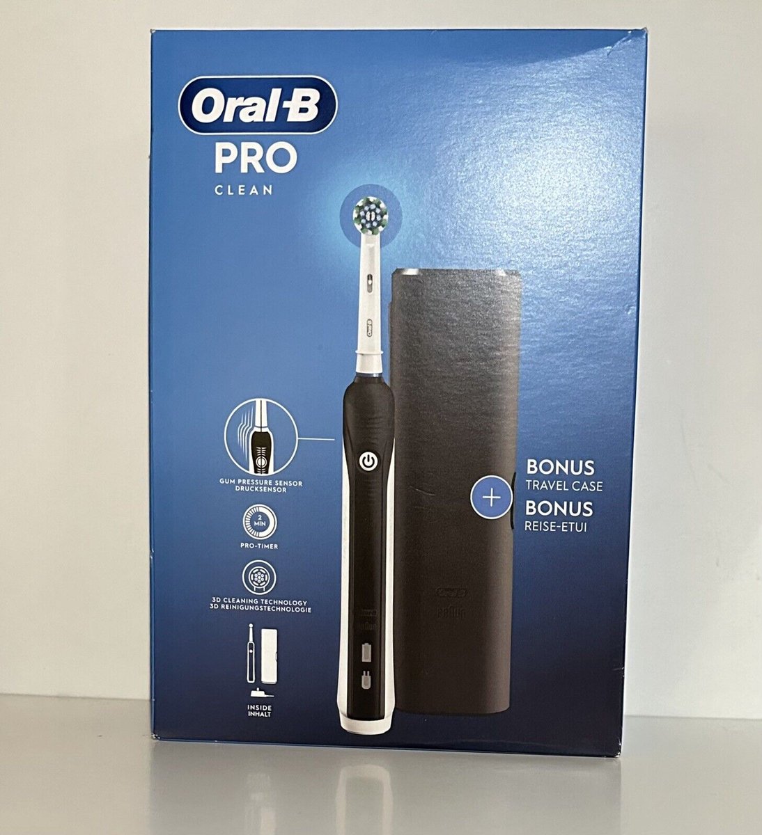 Oral B Pro Clean Black Edition Elektrische Zahnbürste