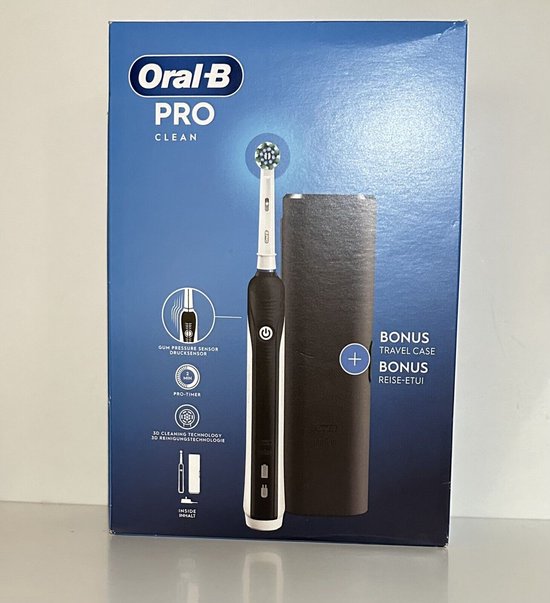 Oral B Pro Clean Black Edition Elektrische Zahnbürste