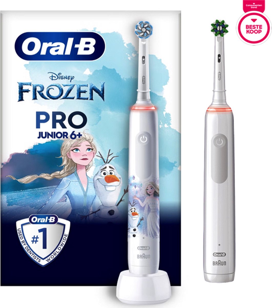 Oral-B Pro Family Pack - Pro 3 3000 White + Junior Frozen Duo