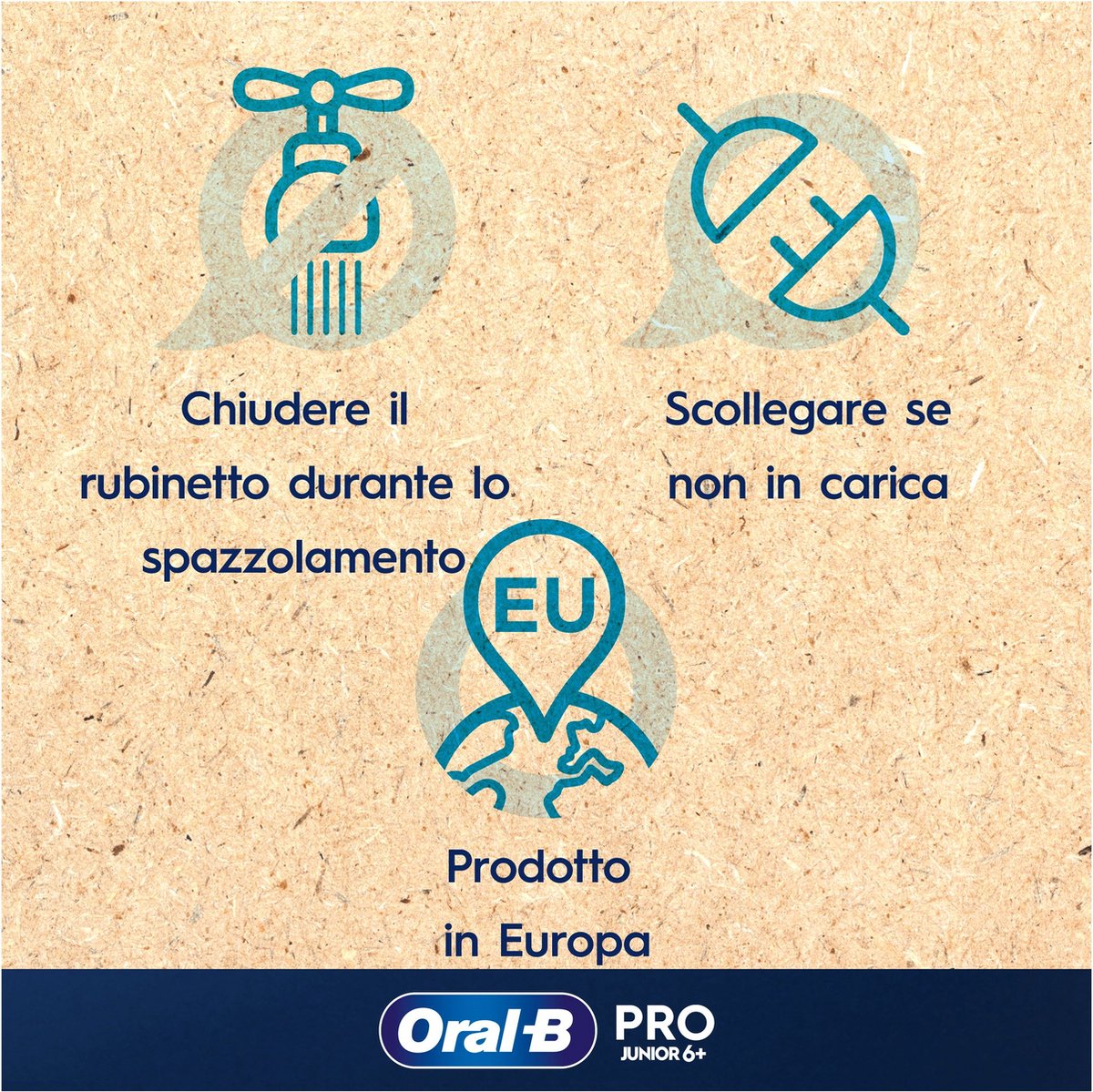 Oral-B PRO Junior 6+ Paars Elektrische Tandenborstel