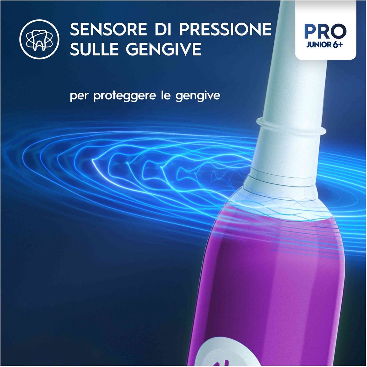 Oral-B PRO Junior 6+ Paars Elektrische Tandenborstel