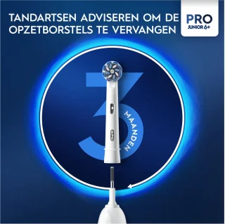 Oral-B Pro Junior Frozen Elektrische Tandenborstel 6+
