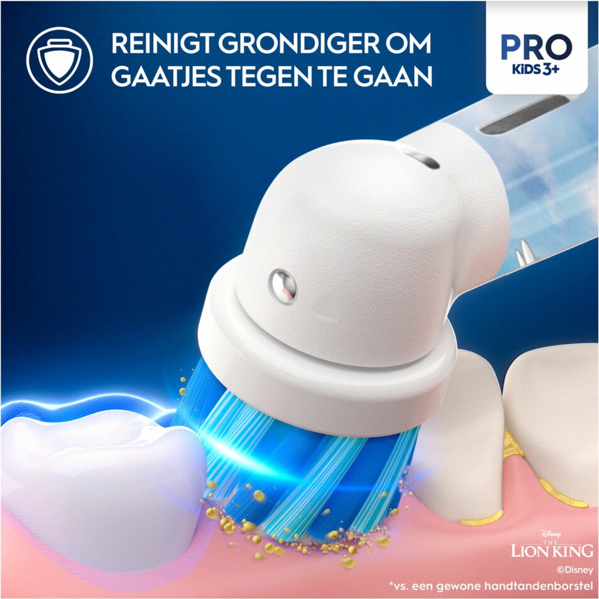 Oral-B Pro Kids Lion King elektrische tandenborstel