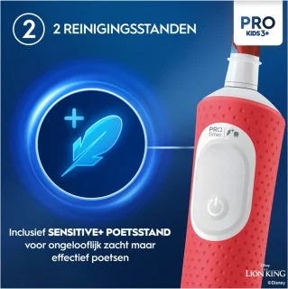 Oral-B Pro Kids Lion King elektrische tandenborstel