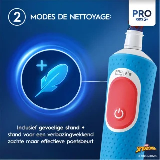 Oral-B Pro Kids Spider-Man Elektrische Tandenborstel
