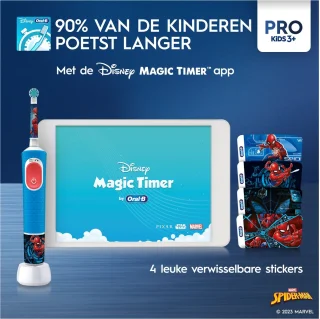 Oral-B Pro Kids Spiderman Elektrische Tandenborstel