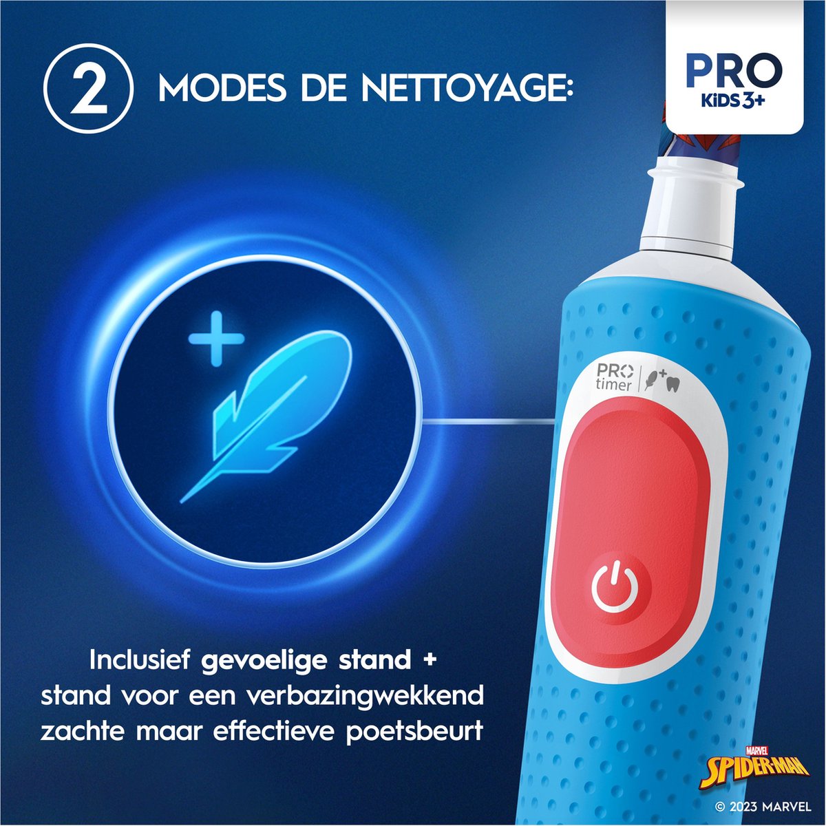 Oral-B Pro Kids Spiderman Elektrische Tandenborstel